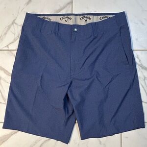 Callaway Navy Blue Performance Golf Shorts